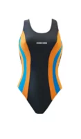 Ženski funkcionalni jednodijelni sportski kupaći kostim za bazen Sesto Senso
