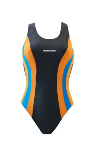 Ženski funkcionalni jednodijelni sportski kupaći kostim za bazen Sesto Senso